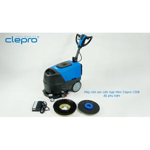 Máy chà sàn liên hợp CLEPRO C35B (Dùng ắc quy) 15